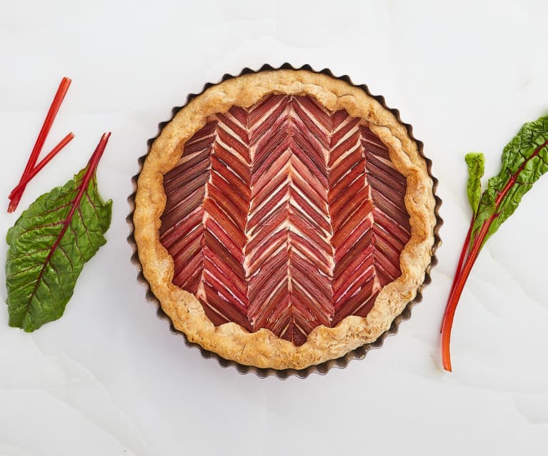 Crostata salata alla bieta rossa (senza lattosio)