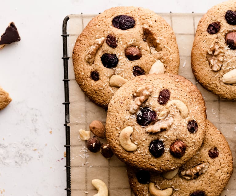 Galletas de avena con frutos secos