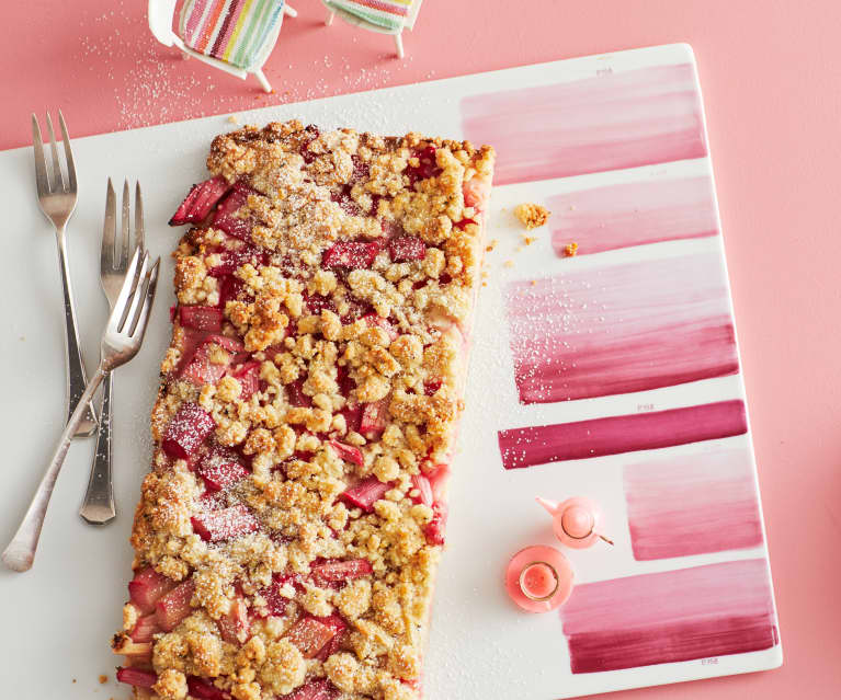 Rhabarber-Streusel-Kuchen