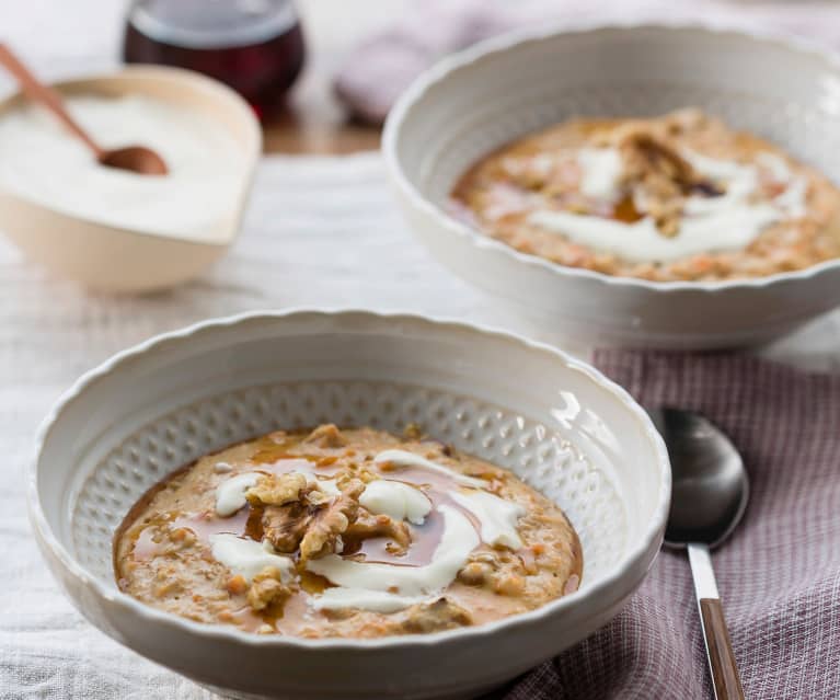 Spiced Carrot Porridge