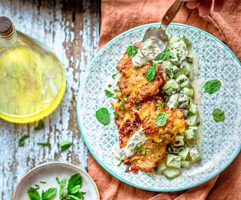 Salade de crispy potatoes