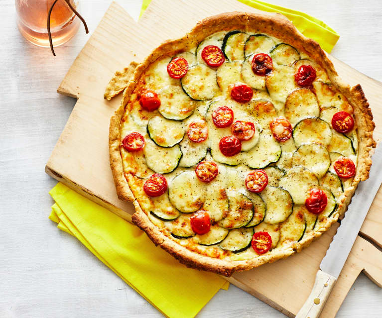 Französische Zucchini-Tarte