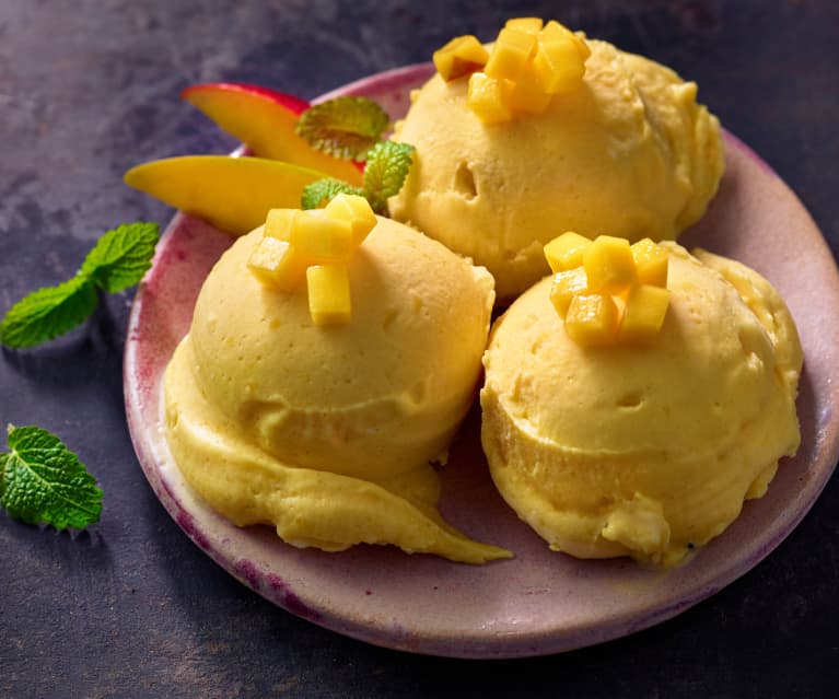 Mango-Kokos-Eis - Cookidoo® – the official Thermomix® recipe platform