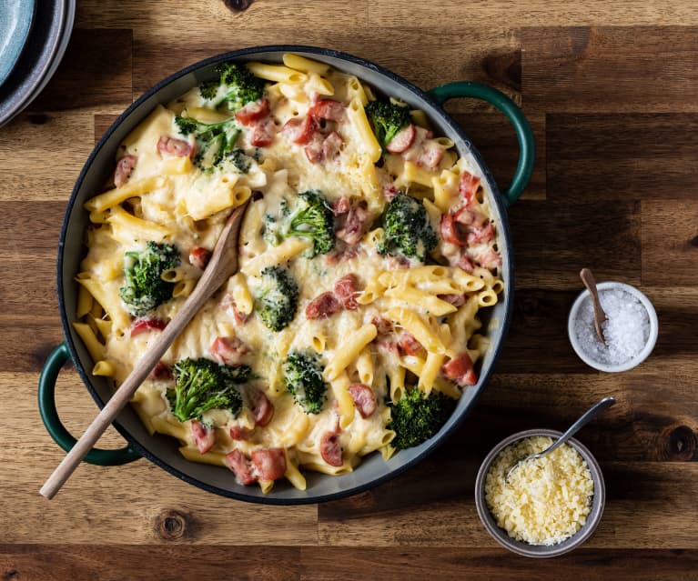 Broccoli and ham pasta bake - Cookidoo® – la plateforme de recettes  officielle de Thermomix®