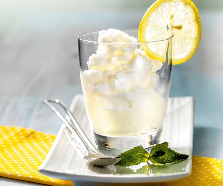 Lemon sorbet