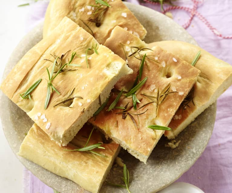 Focaccia mit Rosmarin