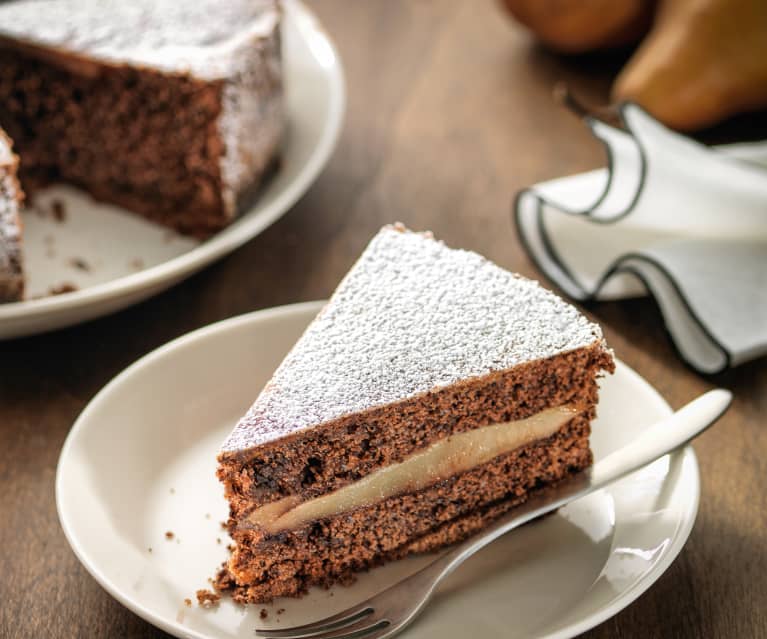 Baked Alaska with Orange Ice Cream and Chocolate Sponge - Cookidoo