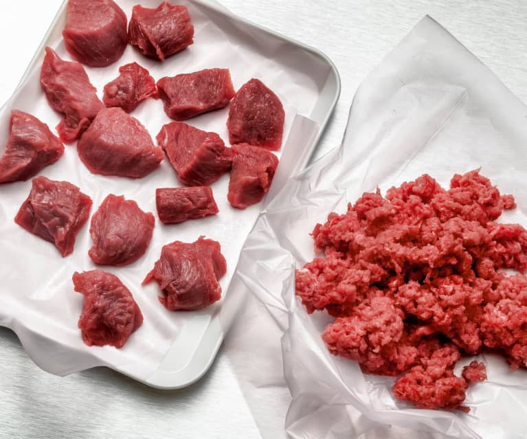 Carne de res picada (300 g) - Cookidoo® – la plataforma de recetas oficial  de Thermomix®