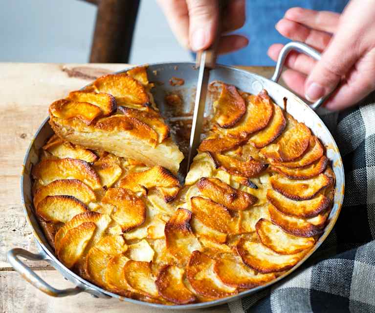 Gâteau pommes-cannelle