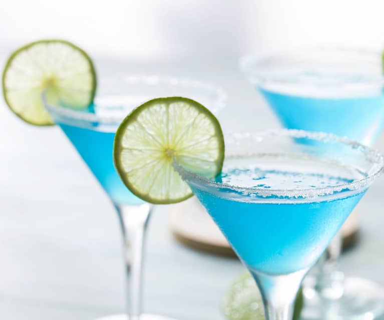 Cóctel Blue Margarita - Cookidoo® la plataforma recetas oficial de Thermomix®