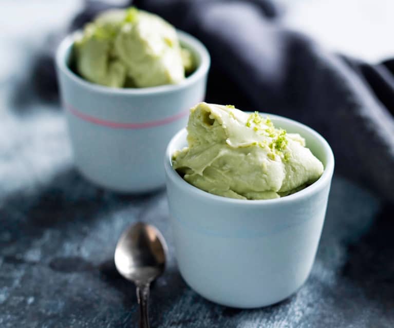 Avocado coconut ice cream