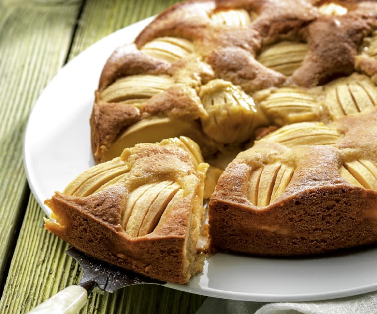 Caramel Apple Layer Cake with Caramel Frosting - Bakers Table