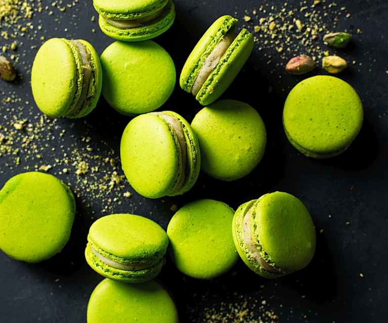 Macarons de pistácio