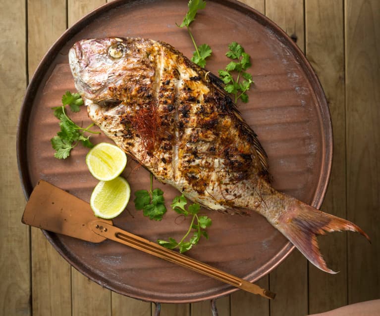 Fragrant whole barbecued fish - Cookidoo® – the official Thermomix ...