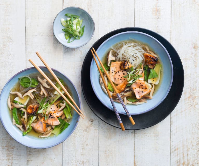 Miso salmon broth - Cookidoo® – the official Thermomix® recipe platform