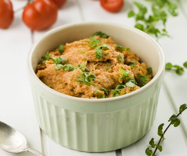 Ragoût de pain aux tomates et oignons