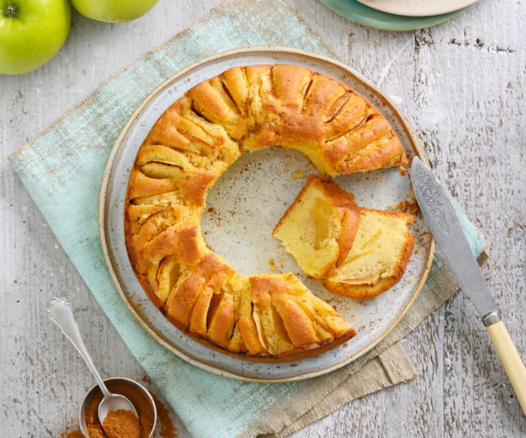 Couronne à la pomme et au citron