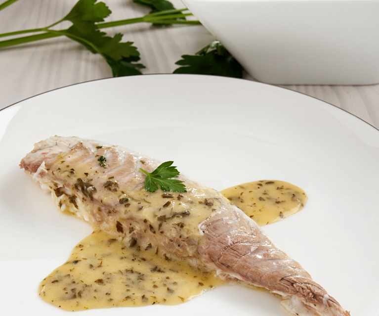 Dorada con salsa Bercy Dorada con salsa Bercy