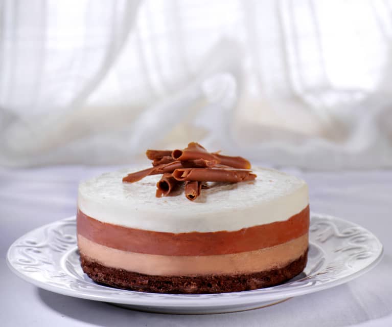 Torta alle 3 mousse