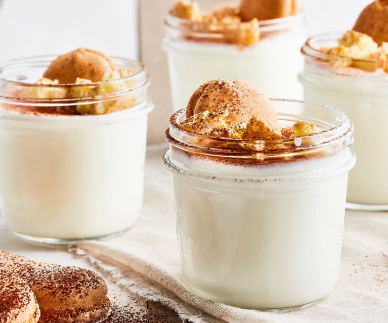 Yogurt  al tiramisù (con fermenti per yogurt)