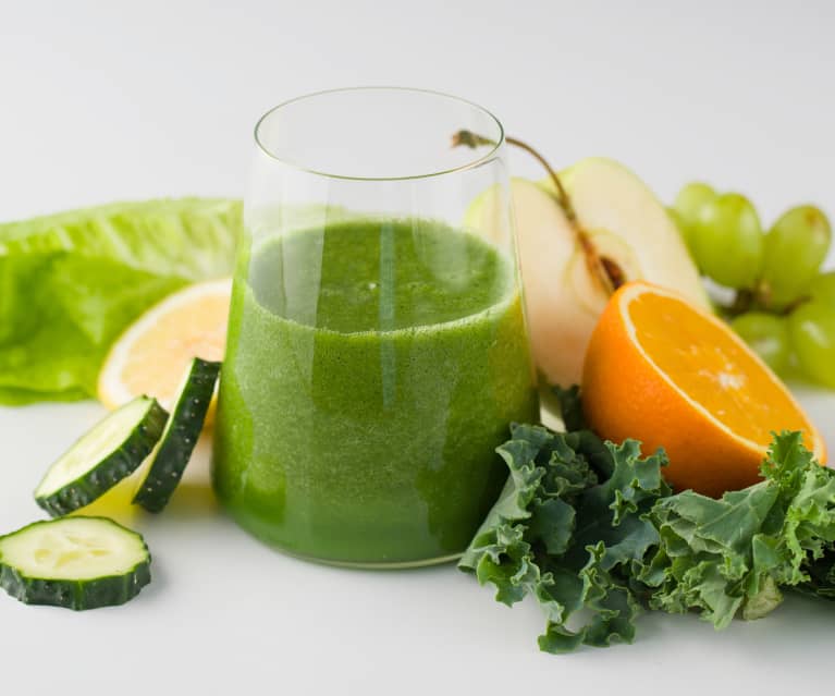 Smoothie de frutas y verduras