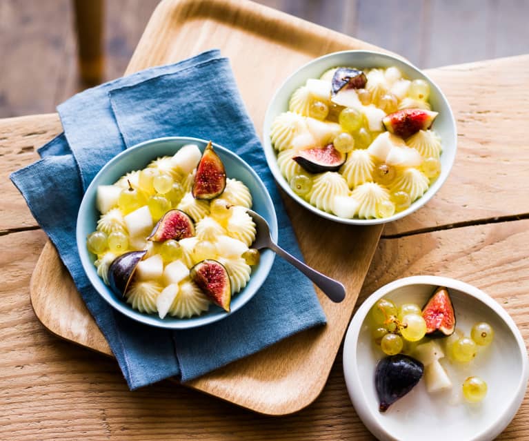 Crème diplomate aux fruits Crème diplomate aux fruits