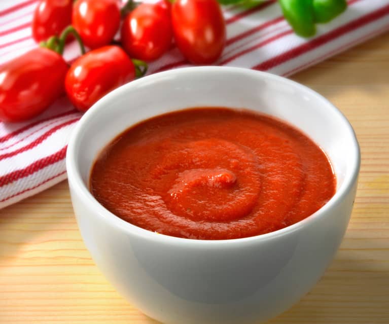 Sugo di pomodoro per le prime pastine asciutte (10-12 mesi) - Cookidoo® – a  plataforma oficial de receitas Thermomix®