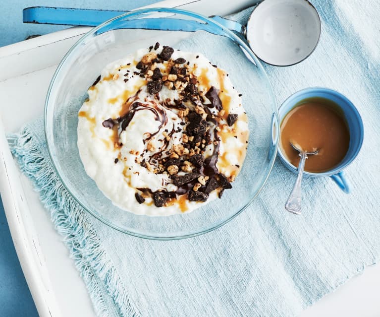 Karamell-Milchreis mit Schoko-Erdnuss-Topping - Cookidoo® – la ...