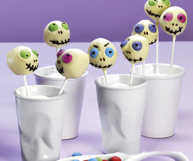 Gespenster-Cake-Pops