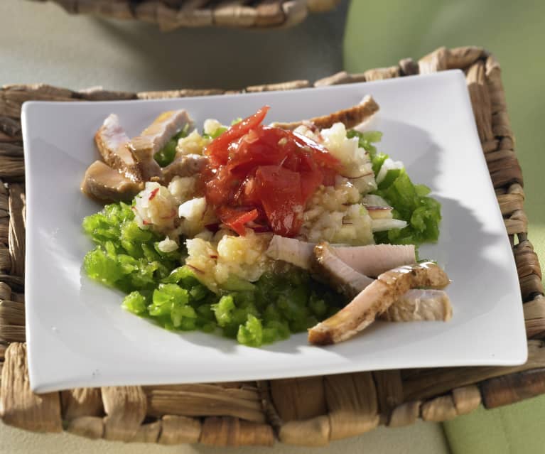 Salat mit Putenbrust - Cookidoo® – a plataforma oficial de receitas Bimby®