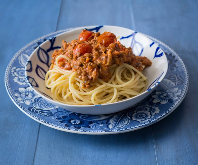 Lentil bolognese