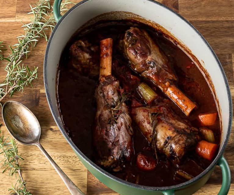 Braised Lamb Shanks