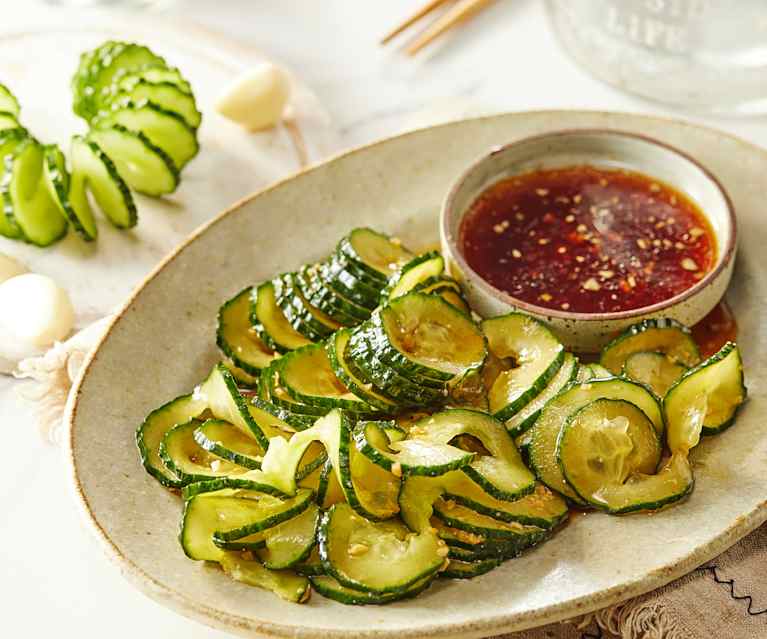 Sweet and Sour Cucumber Slices