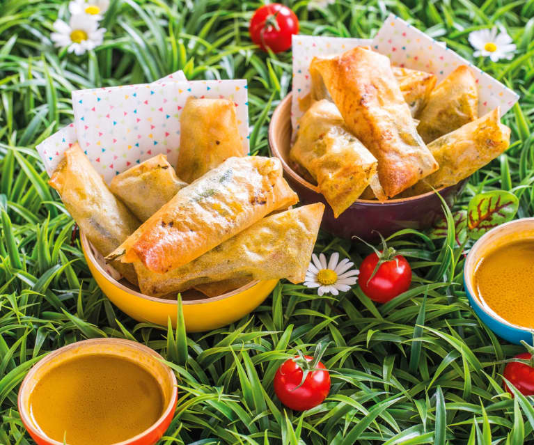 Recette Nems aux légumes