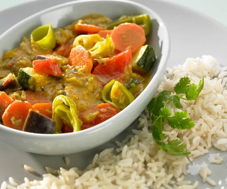 Verdure al curry