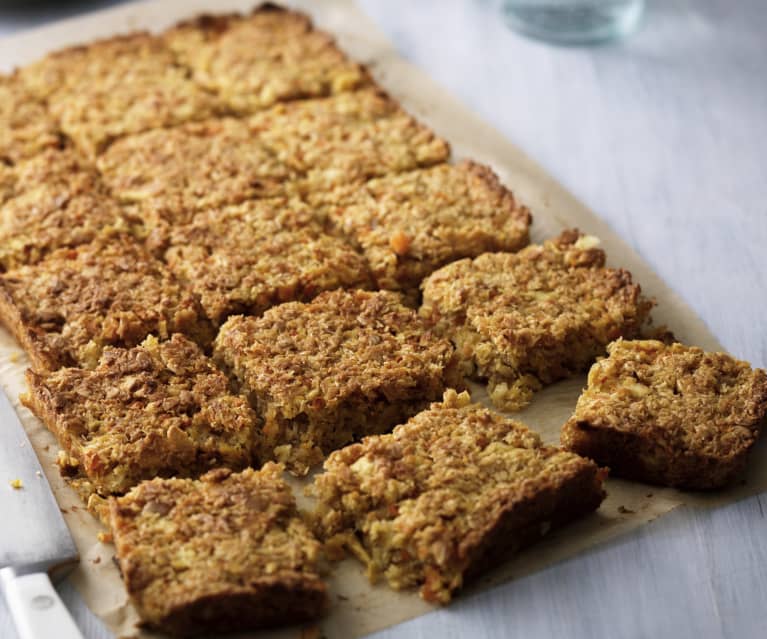 Root Vegetable Oaty Squares