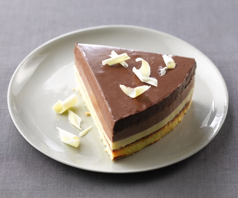 Bavarois aux trois chocolats