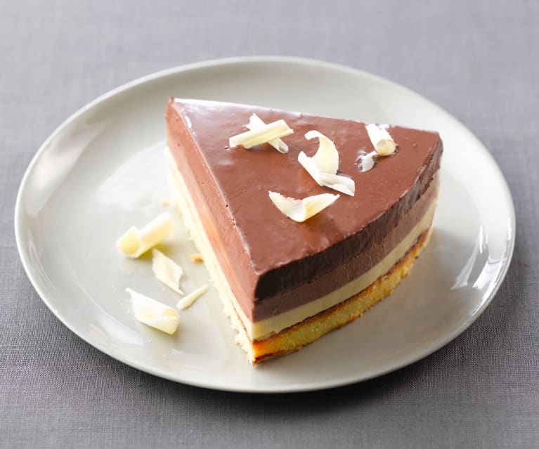 Bavarois aux 3 chocolats