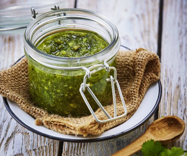 Pesto de cilantro