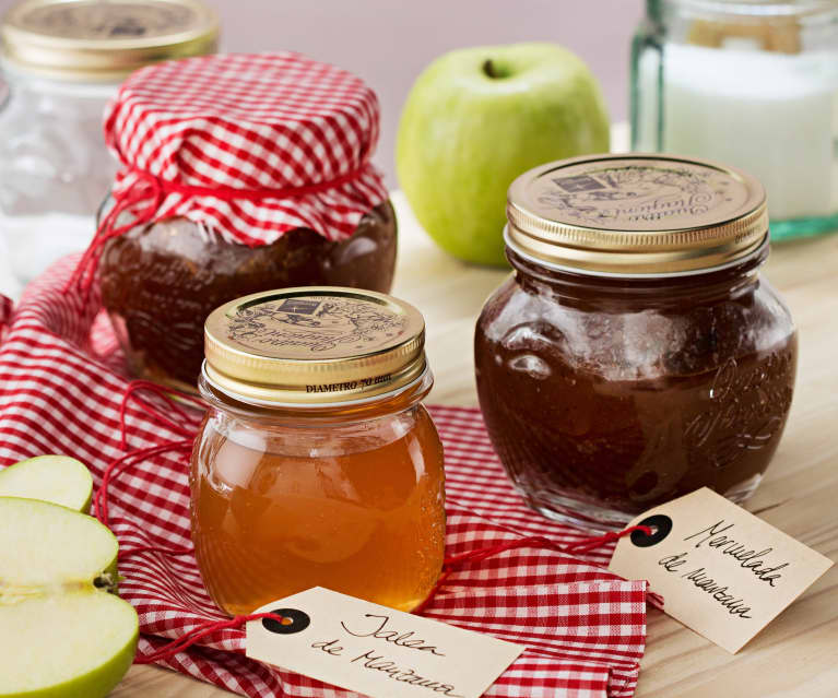 Mermelada y jalea de manzana