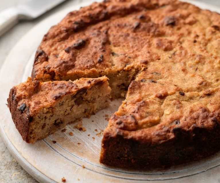 Natuurlijk zoete appel- en dadelcake (gluten- en zuivelvrij)