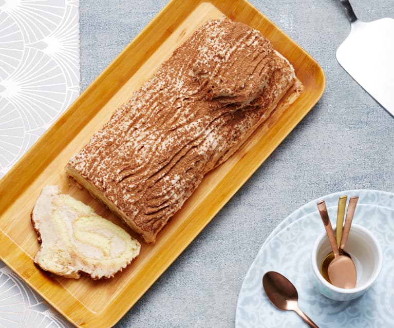 Bûche de Noël au Nutella avec Thermomix - Recette par Plat et recette