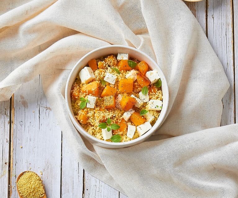 Cous cous zucca e feta