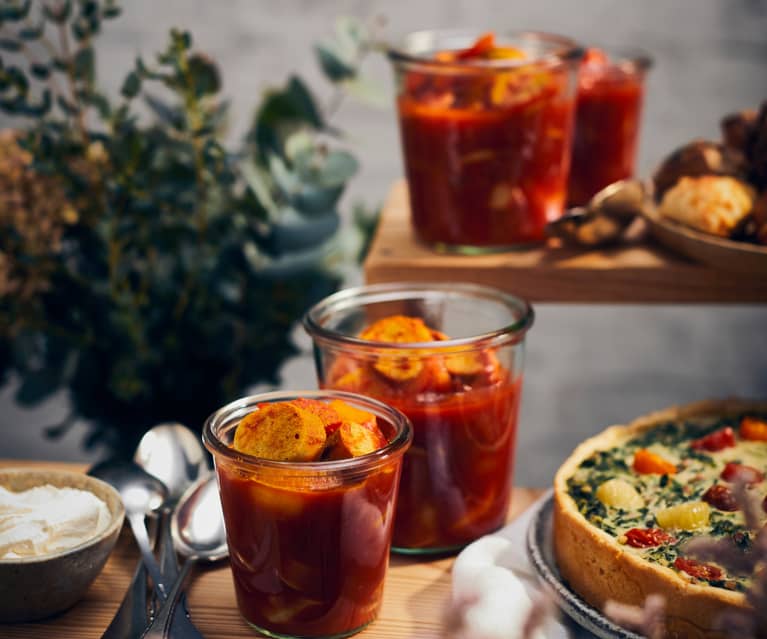 Currywurstsuppe Currywurstsuppe