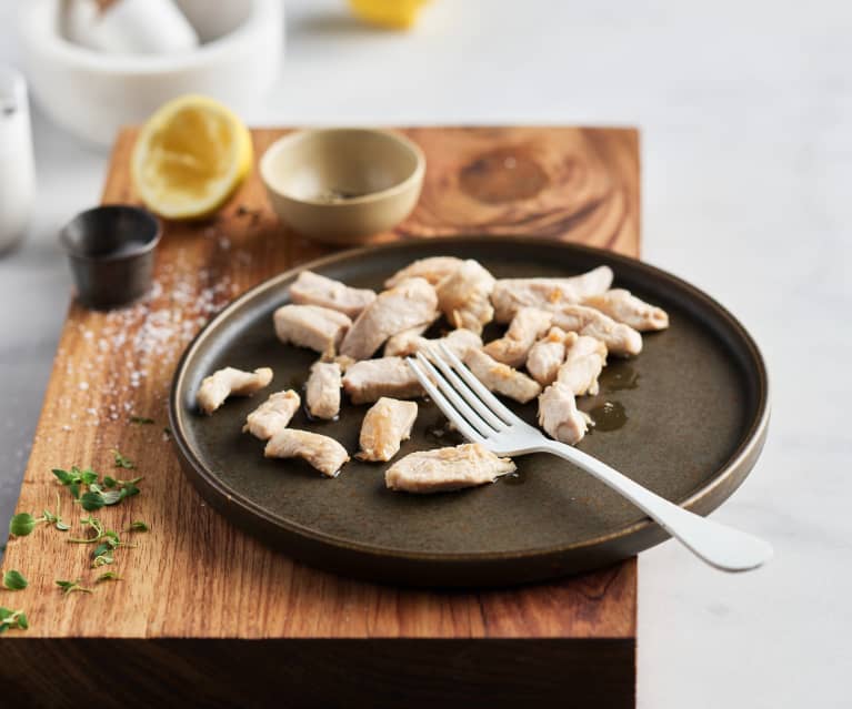 Sautéing Chicken Strips