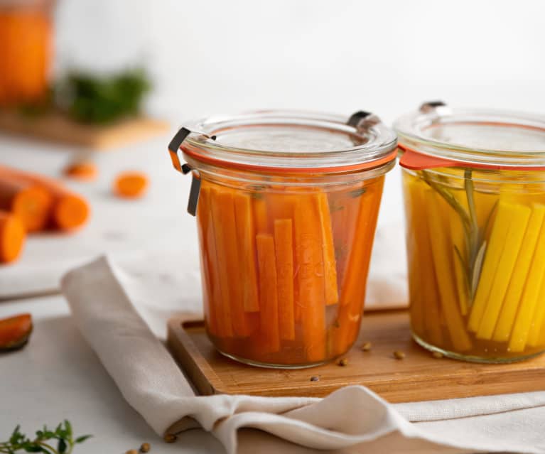 Zanahorias fermentadas