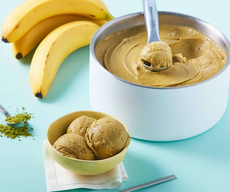 Matcha Banana Nice Cream Recipe