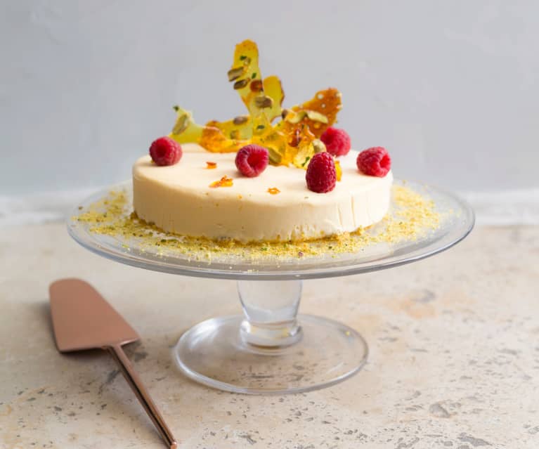 Lemon ice cream torte