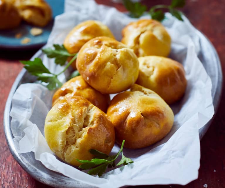 Knishes mit Kartoffelfüllung