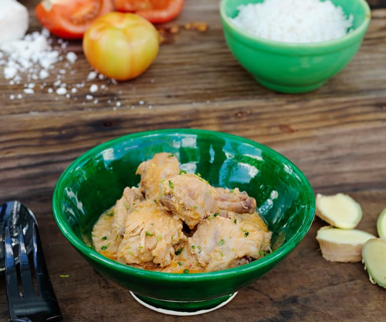 Mozambican chicken curry